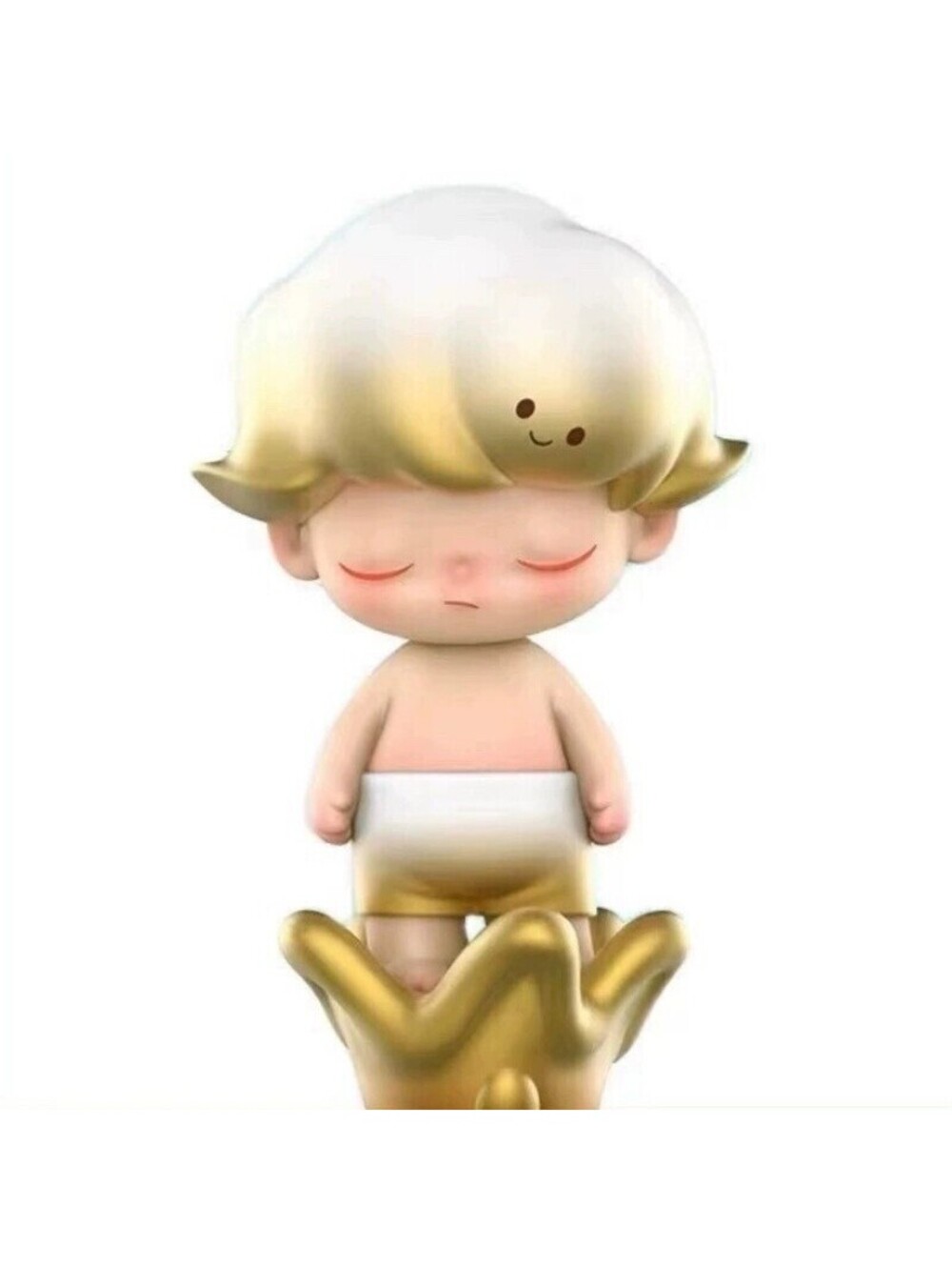POP MART DIMOO WORLD The Monster Uncrowned King Figure Model Toy WHITE Version